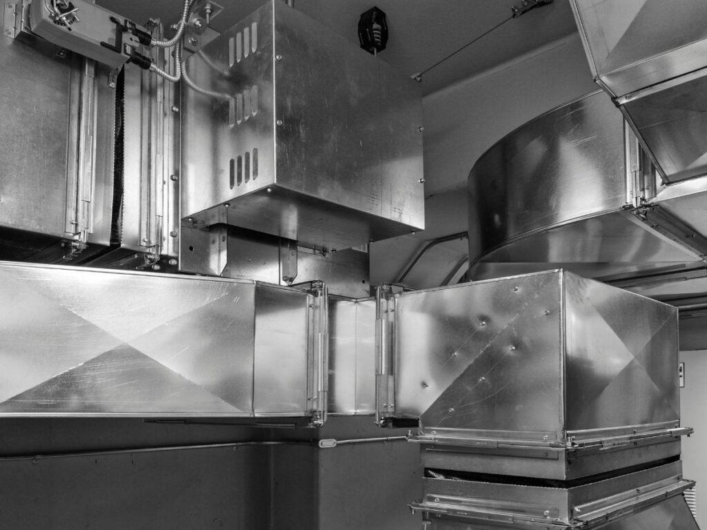Duct Work with dampener