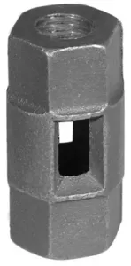 Photo of an extra long bolt